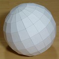 3D Paper Sphere Template