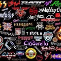 80s Heavy Metal Bands Logo