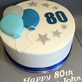 80th Birthday Cake Ideas for Men