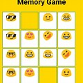 A4 Memory Game Template