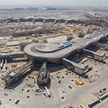 Abu Dhabi Airport Aerial View