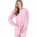 Adult Jersey Knit Footed Pajamas