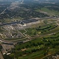 Aerial View of Indy 500 Track