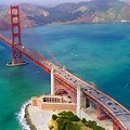 Aerial View of the Golden Gate Bridge