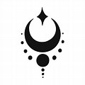 Alchemy Moon Symbol