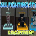 All Fighting Styles in King Legacy