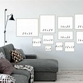 All in One Photo Wall Frame Different Sizes