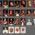 All the Pope's of the Catholic Church