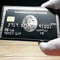 American Express Credit Card Fake