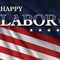 American Flag Labor Day