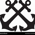 Anchor Cross Clip Art