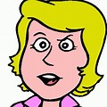 Angry Woman Talking Clip Art