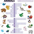 Animal Crossword Making English Fun