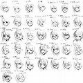 Anime Face Expressions Fighting
