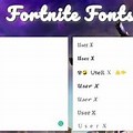 Anthony Name Fortnite Font