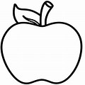 Apple Sketch for Kids