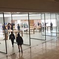 Apple Store Glass Door Cracked