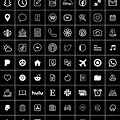 Application Icon Black and White