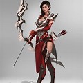 Archer Female Character Design