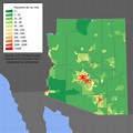 Arizona Population Growth Map