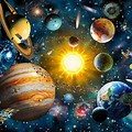 Astronomy Solar System Background