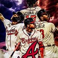 Atlanta Braves Ronald Acuna Wallpaper