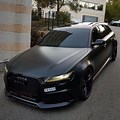 Audi RS6 Matte Black