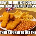 Bad British Food Meme