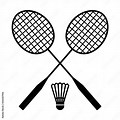 Badminton Rocket Vector Art
