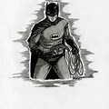 Batman 60s Drawing