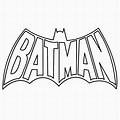 Batman Symbol Coloring Pages