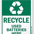 Battery Recycle Bin Logo