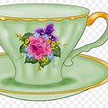 Beautiful Tea Cup Clip Art