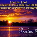 Bible Psalm 8 Clip Art