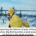 Big Bird On-Ice Meme