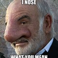 Big Nose Skull Meme