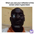 Black Girl Reflection Meme