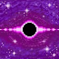Black Hole Pixel Art 32X32