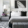 Black White Gray Bedroom Decor