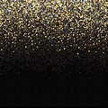 Black and Gold Sparkly Background Wallpaper