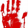 Bloody Handprint PNG