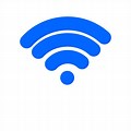Blue Beam Wifi Symbol