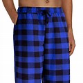 Blue Black Plaid Pajamas