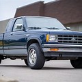Blue Chevy S10 Truck