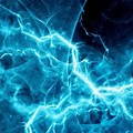 Blue Lightning Background Design