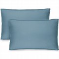 Blue and Gray Standard Pillow Shams