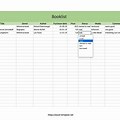 Book Collection List. Excel Template