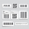Box Barcode Label PNG