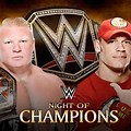 Brock Lesnar vs John Cena Night of Champions