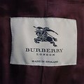 Burberry London England Label